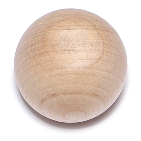Midwest Fastener 1-1/4" Birch Wood Ball Knobs 5PK 08911
